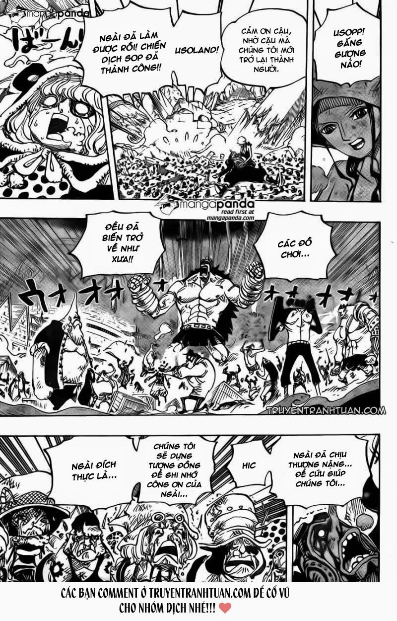One Piece Chapter 743 - 10