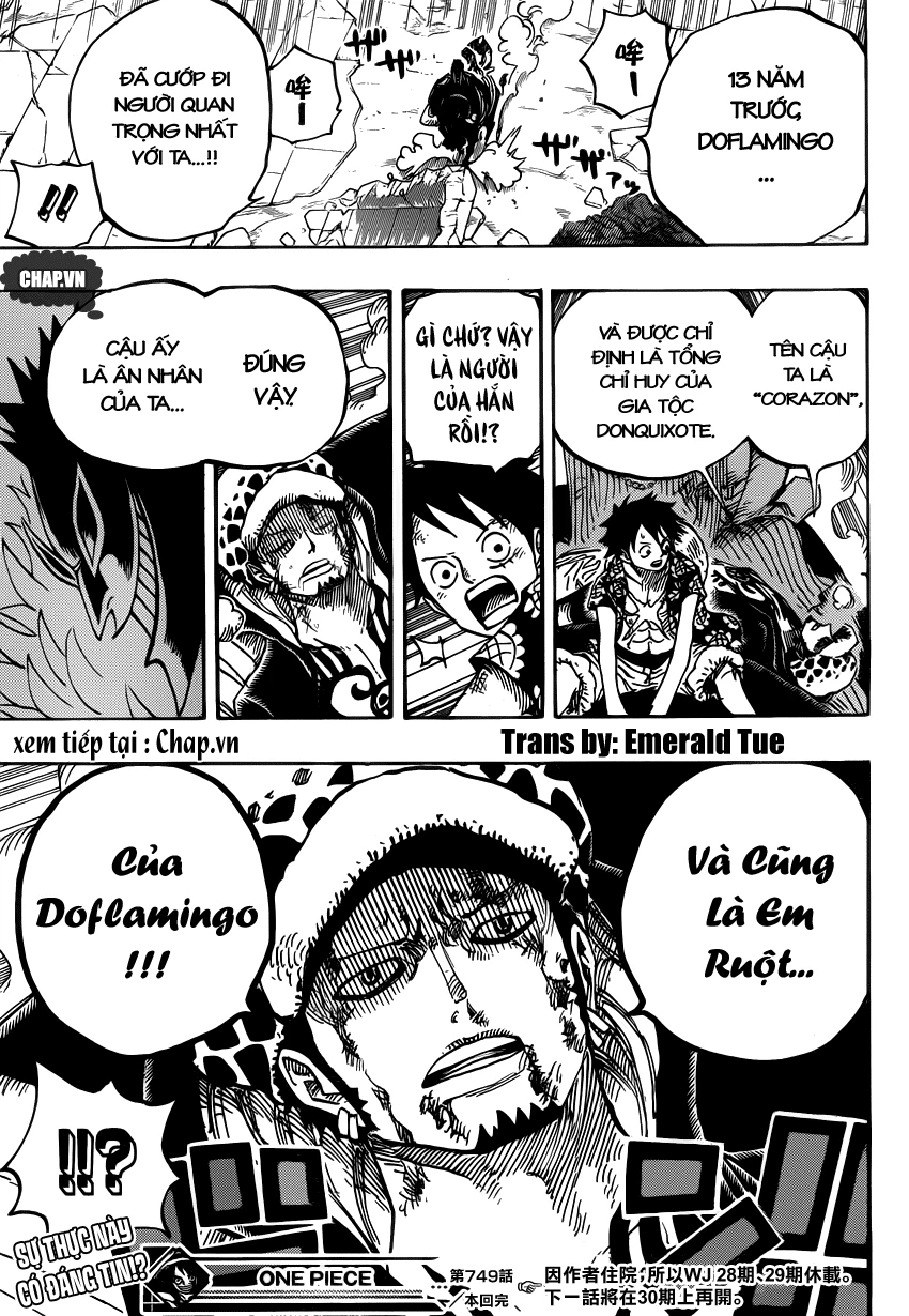 One Piece Chapter 749 - 14