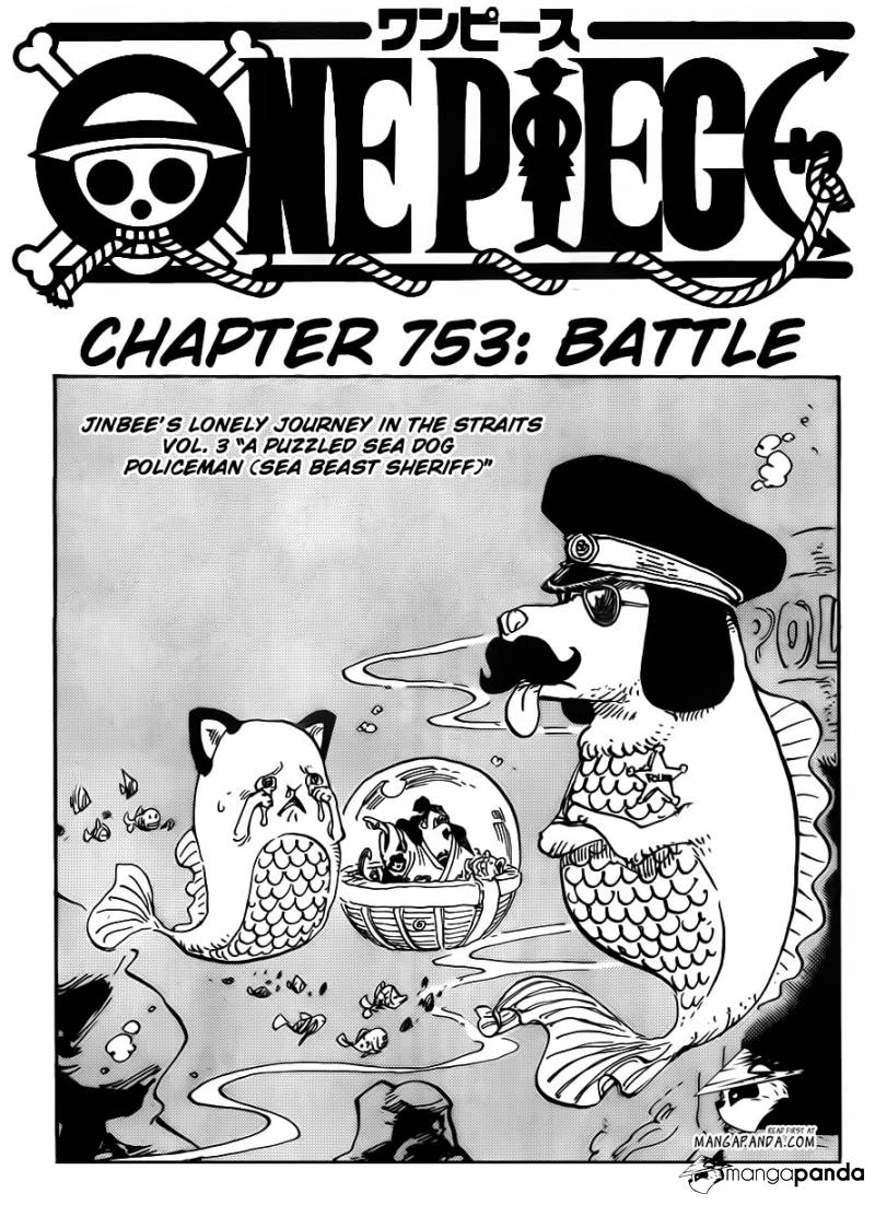 One Piece Chapter 753 - 3
