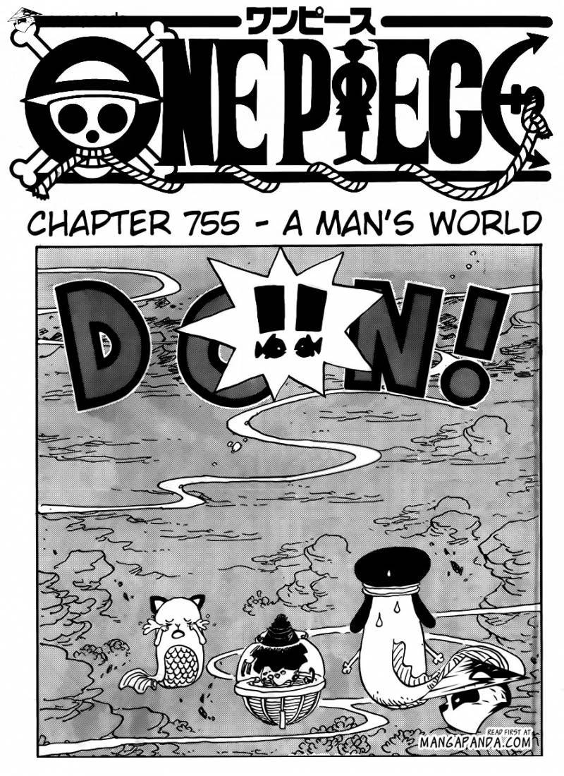 One Piece Chapter 755 - 1
