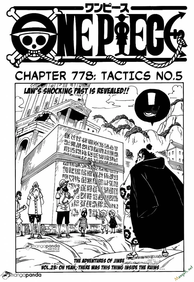 One Piece Chapter 778 - 1