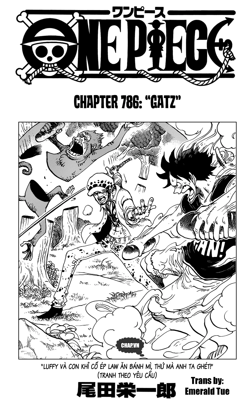 One Piece Chapter 786 - 1