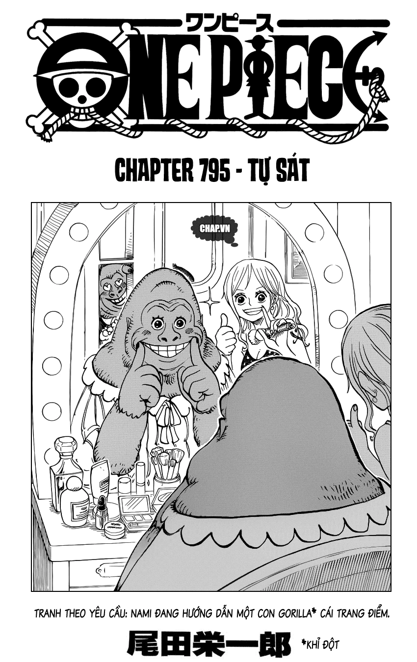 One Piece Chapter 795 - 1