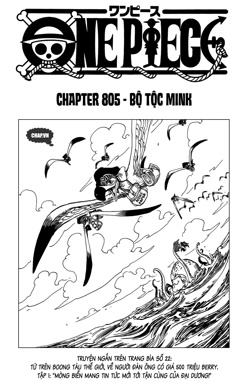 One Piece Chapter 805 - 1