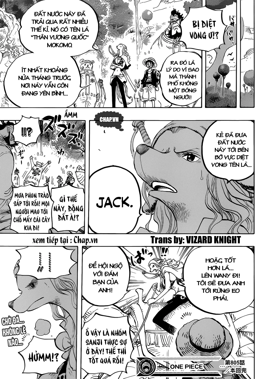 One Piece Chapter 805 - 16
