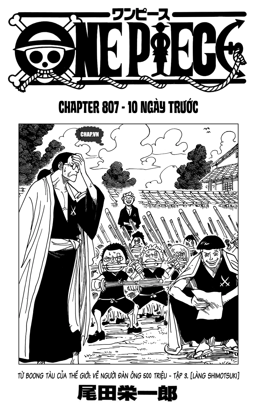 One Piece Chapter 807 - 1