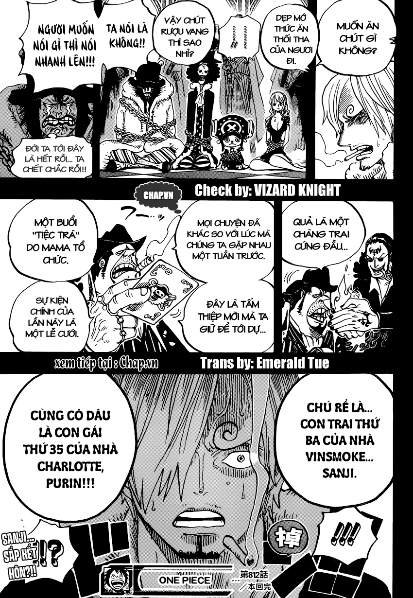One Piece Chapter 812 - 17