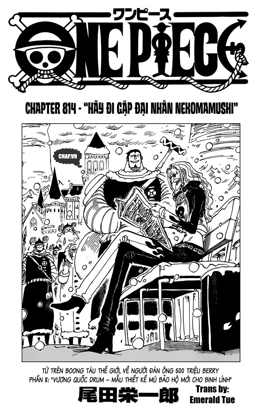 One Piece Chapter 814 - 1