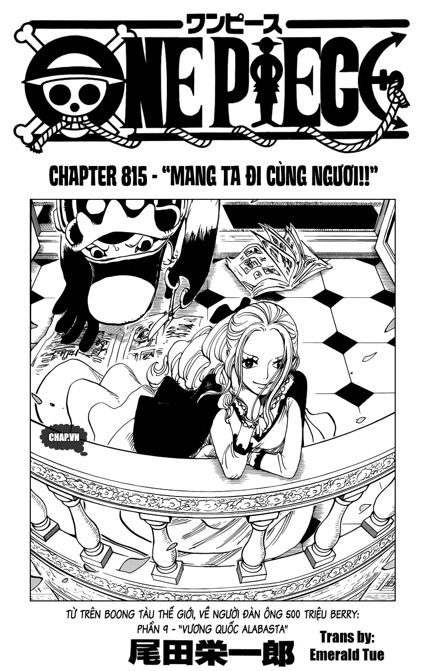 One Piece Chapter 815 - 1