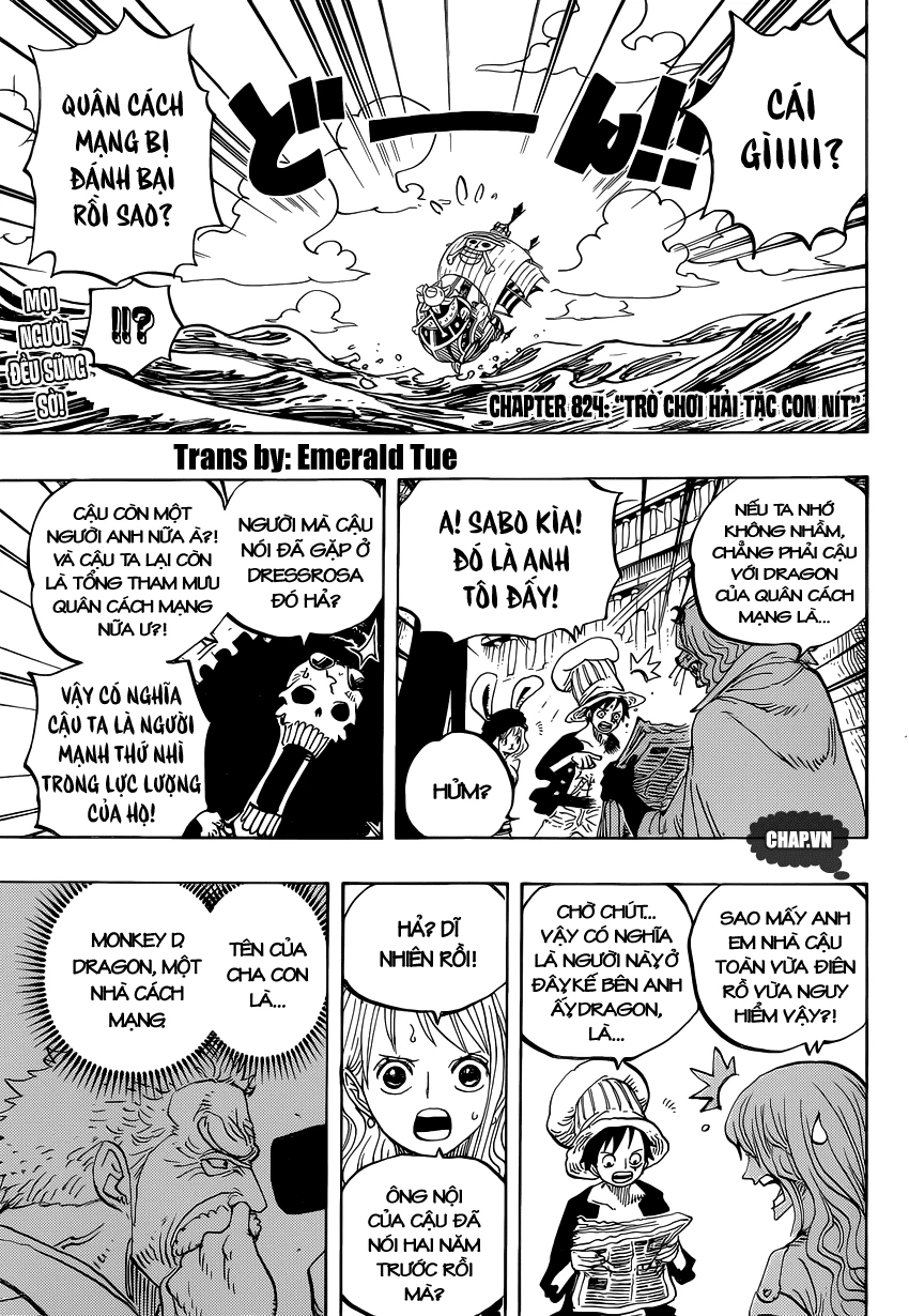 One Piece Chapter 824 - 2