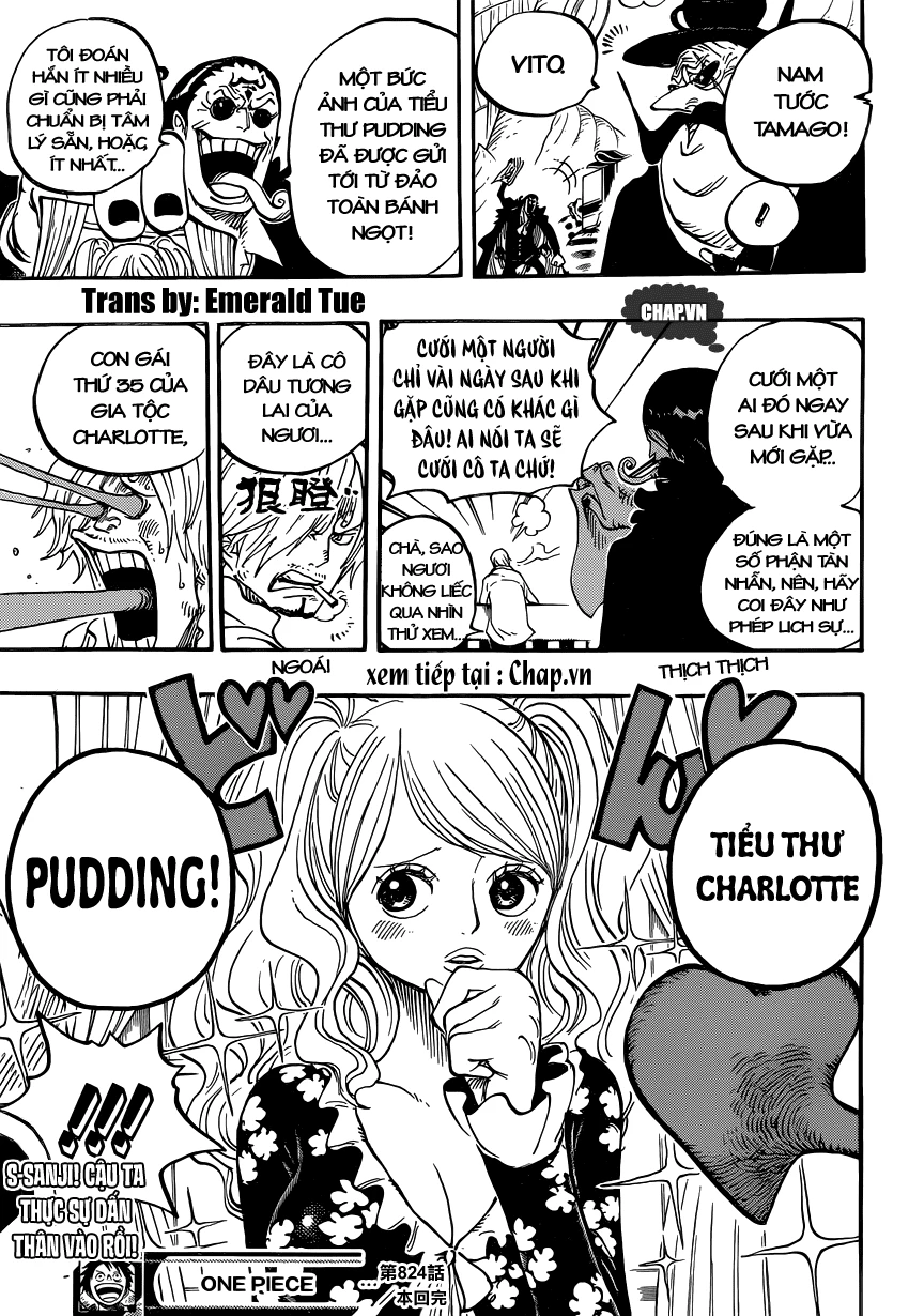 One Piece Chapter 824 - 17
