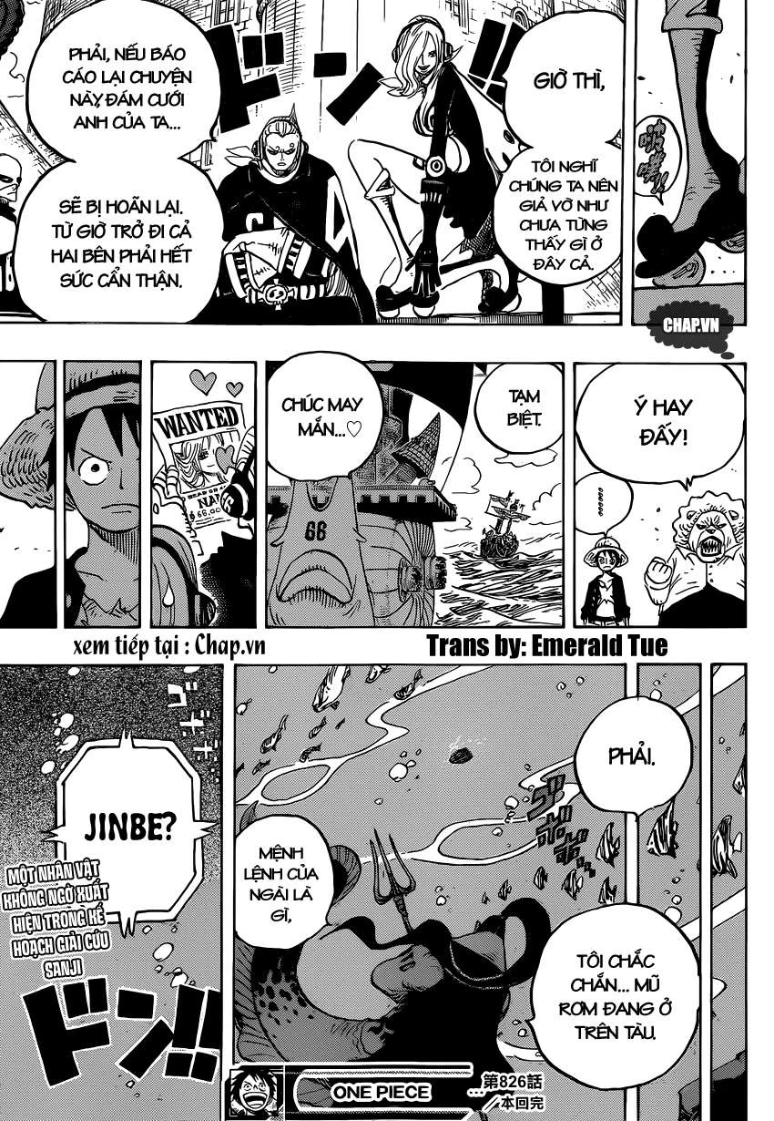 One Piece Chapter 826 - 17