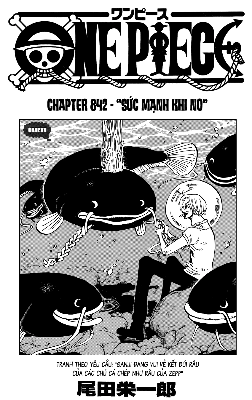 One Piece Chapter 842 - 1