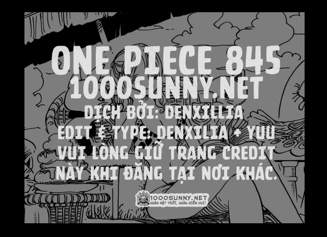 One Piece Chapter 845 - 1