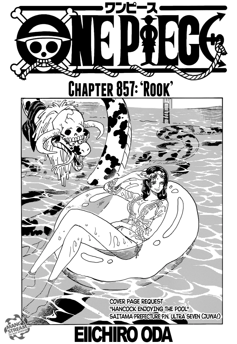 One Piece Chapter 857 - 1