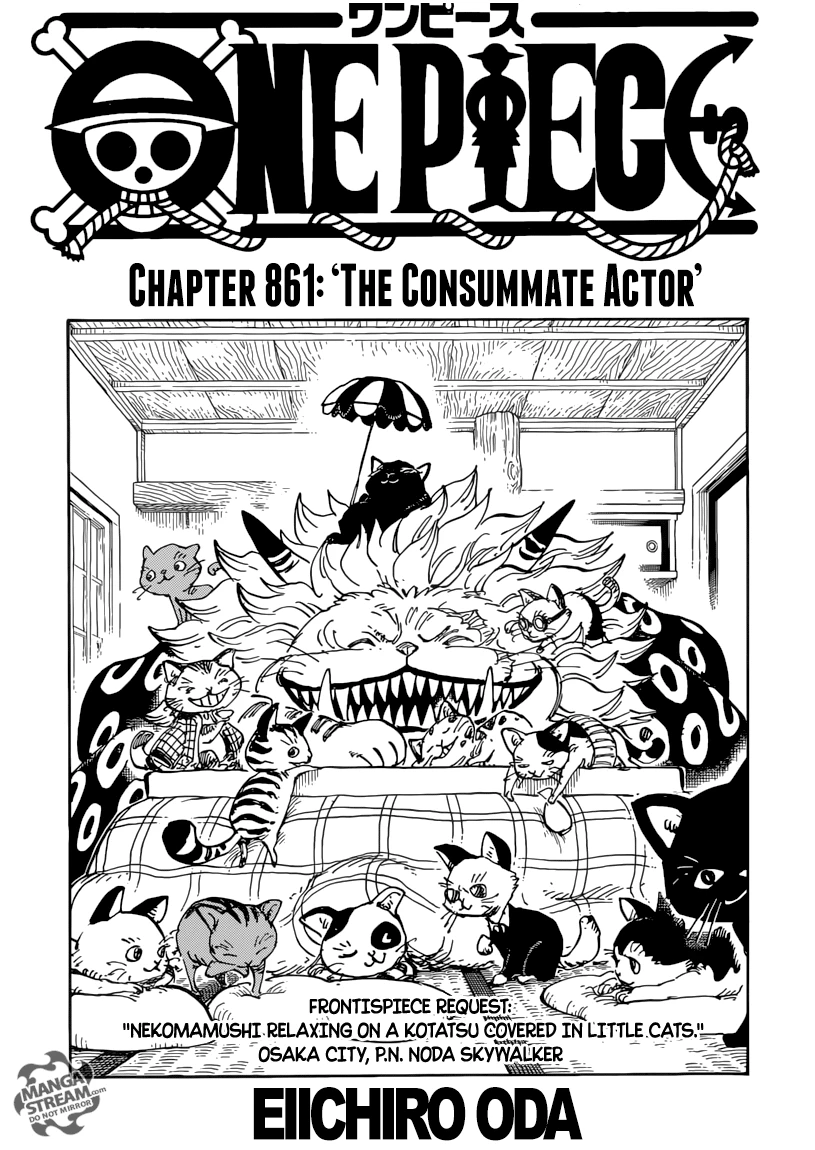 One Piece Chapter 861 - 1