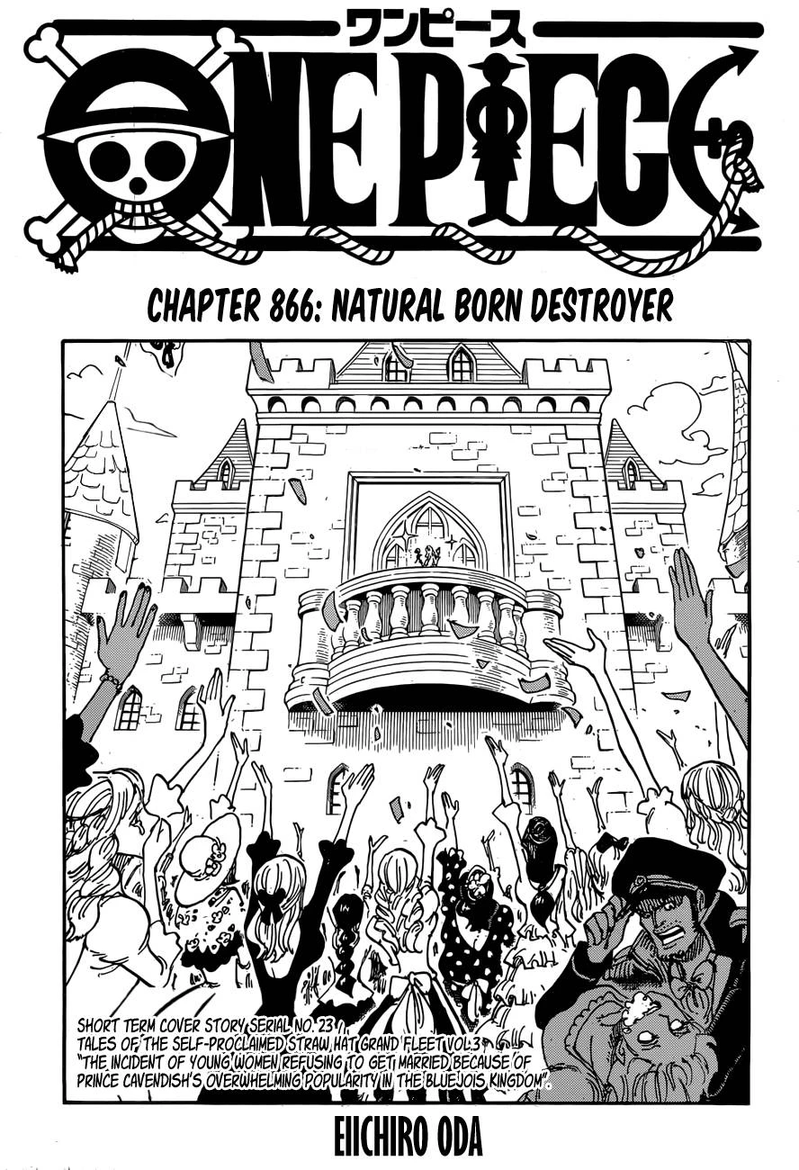 One Piece Chapter 866 - 1