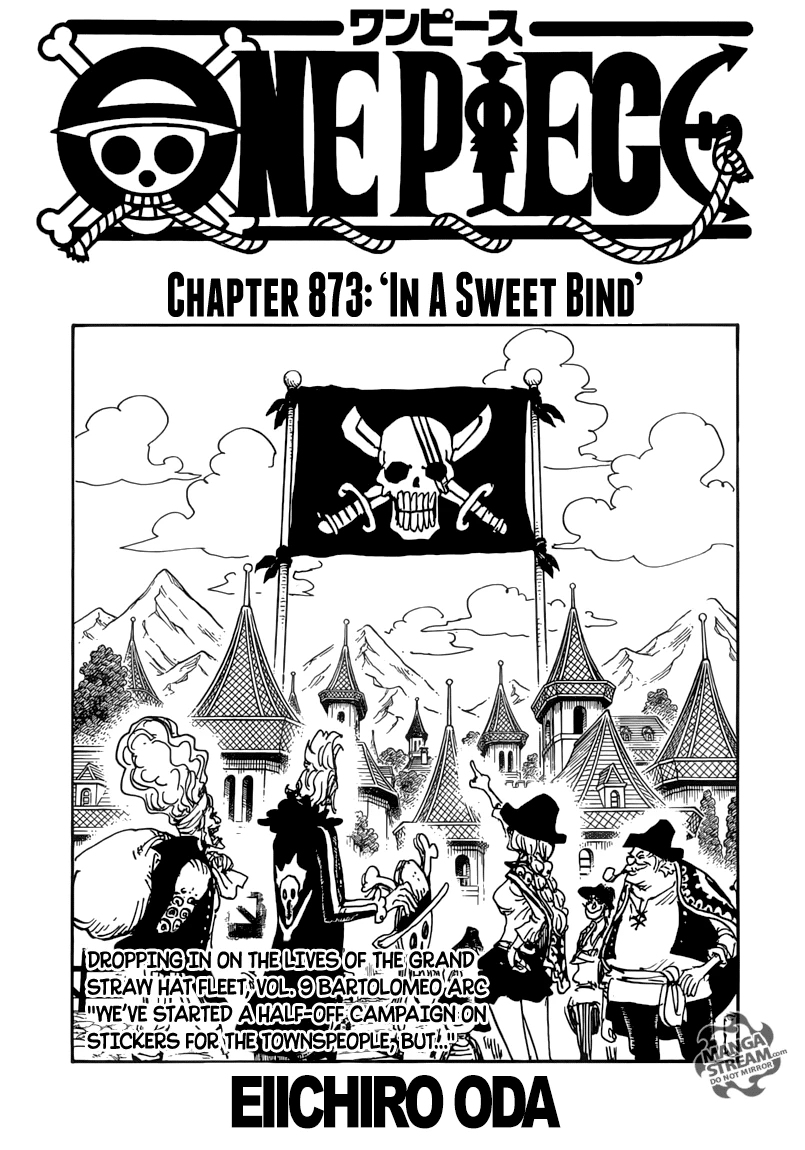 One Piece Chapter 873 - 1