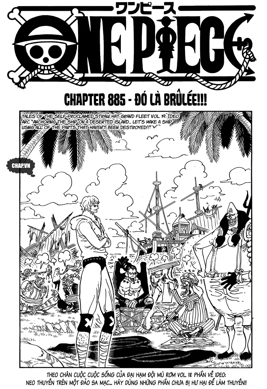 One Piece Chapter 885 - 1