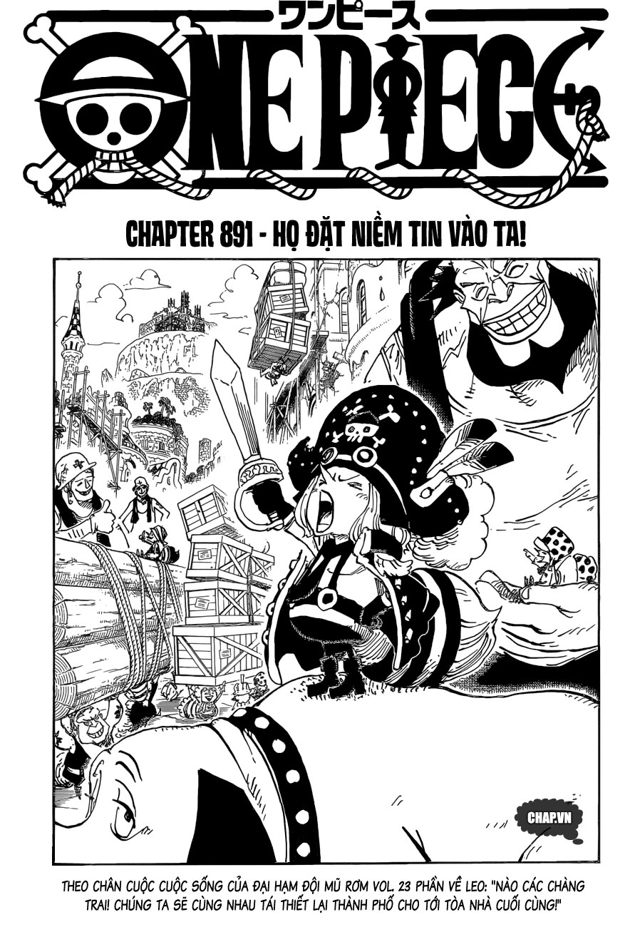 One Piece Chapter 891 - 1