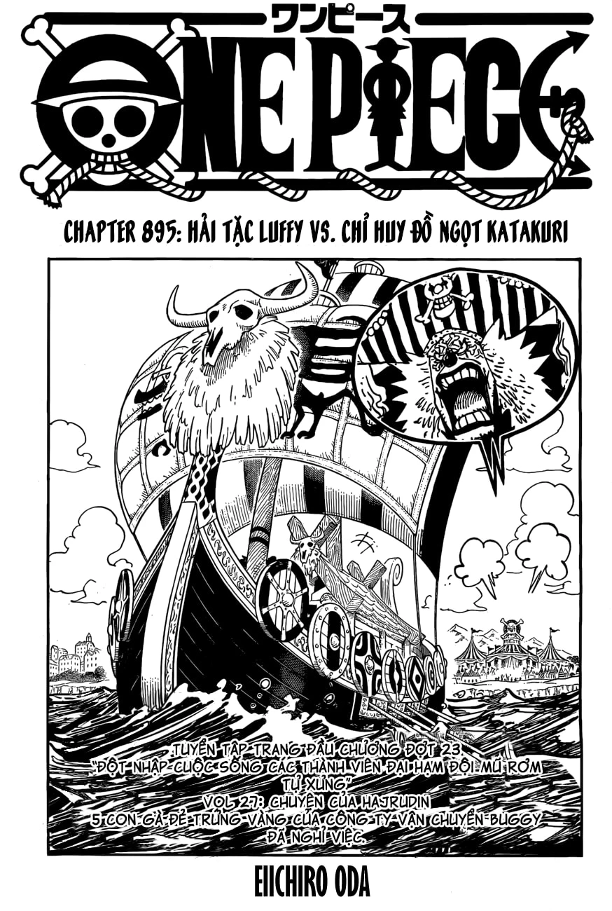 One Piece Chapter 895 - 1