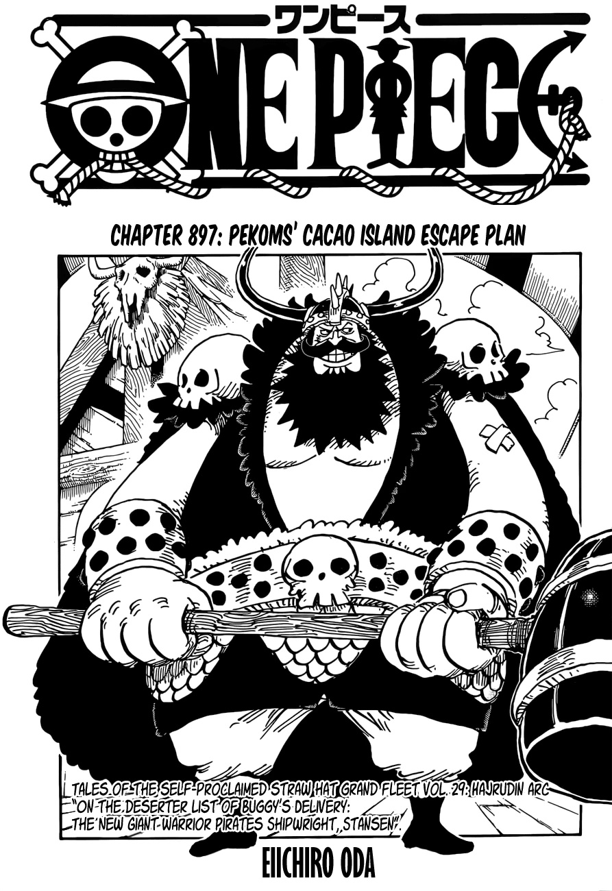 One Piece Chapter 897 - 2