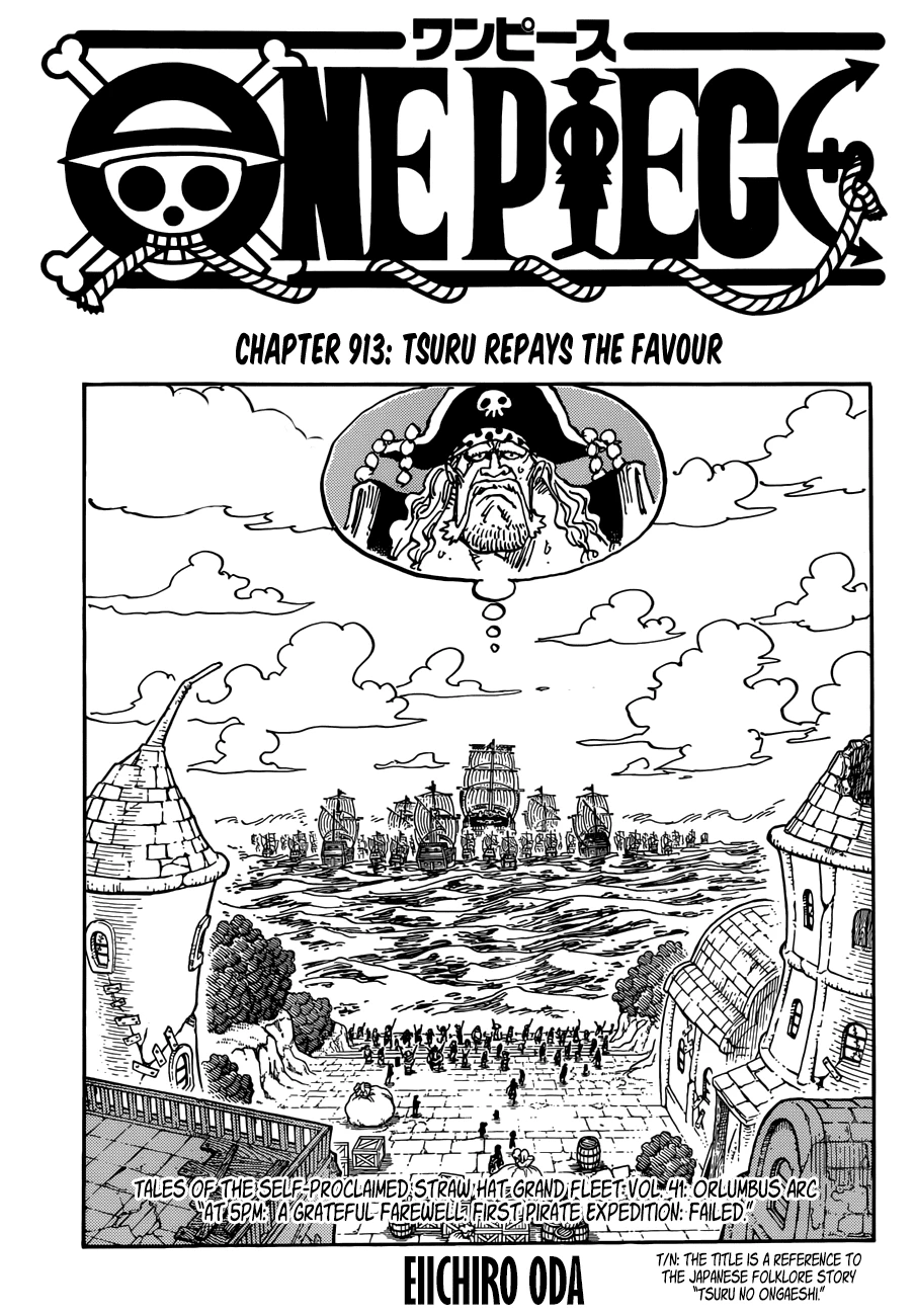 One Piece Chapter 913 - 1