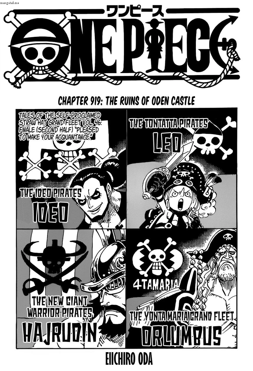 One Piece Chapter 919 - 1