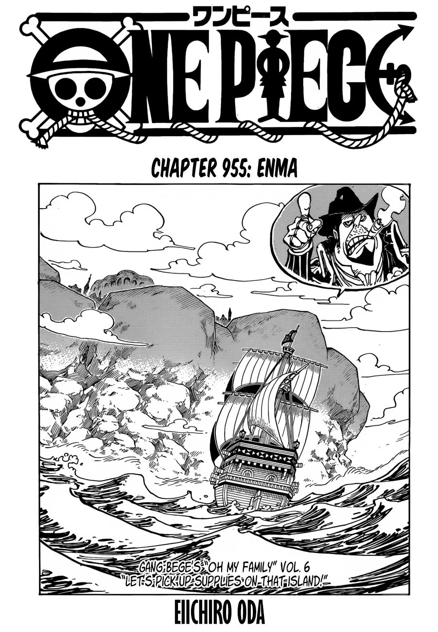 One Piece Chapter 955 - 1