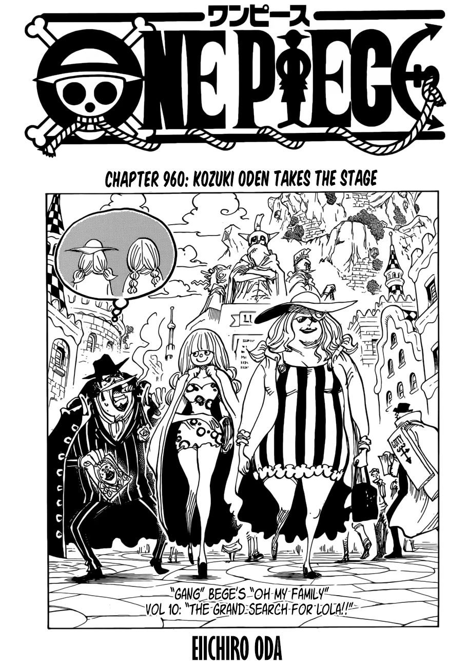 One Piece Chapter 960 - 1