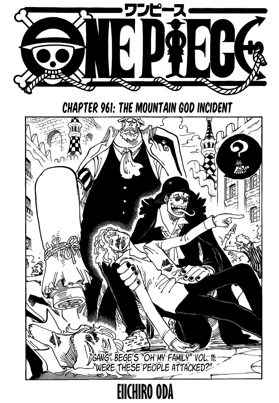 One Piece Chapter 961 - 1
