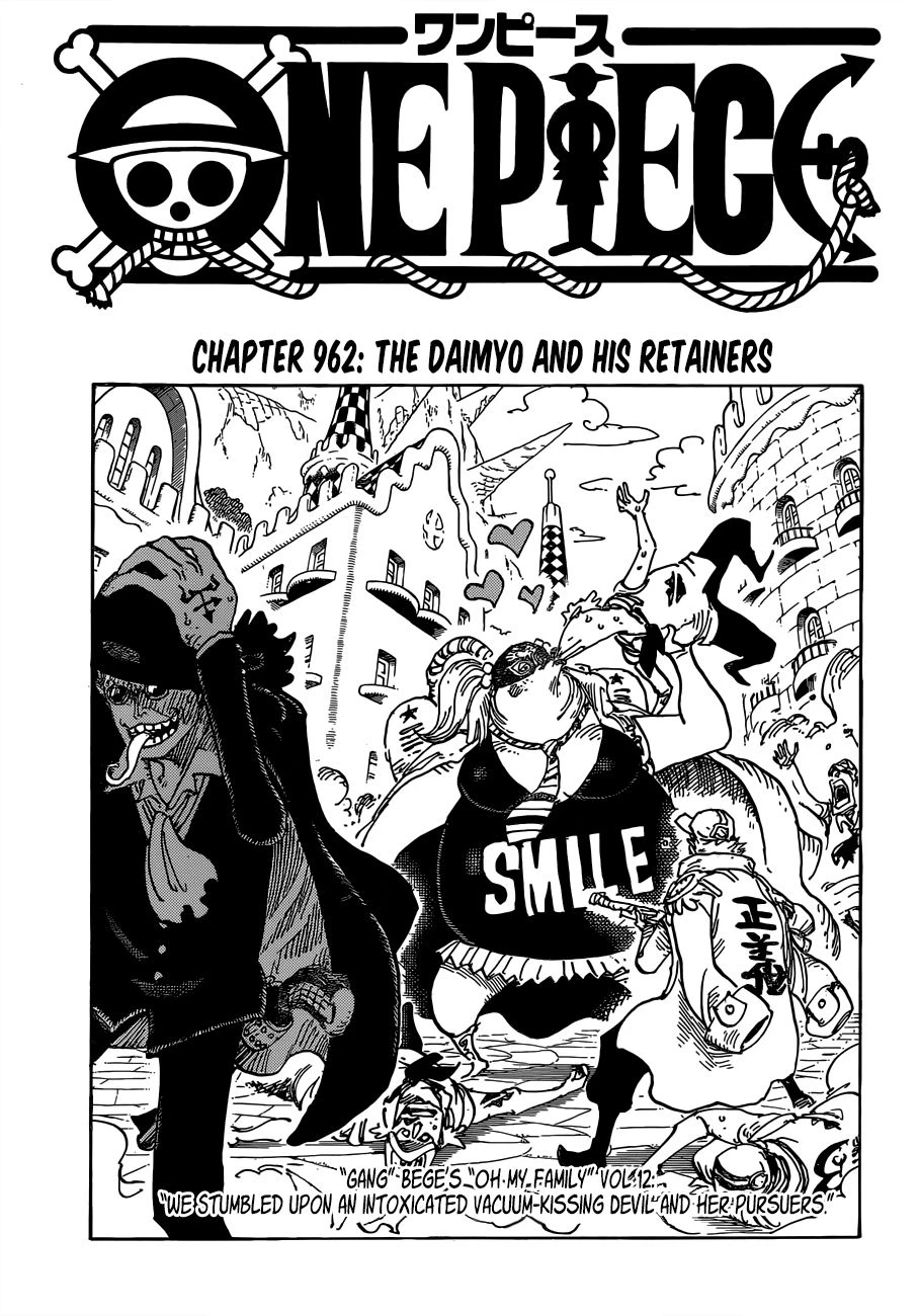One Piece Chapter 962 - 1