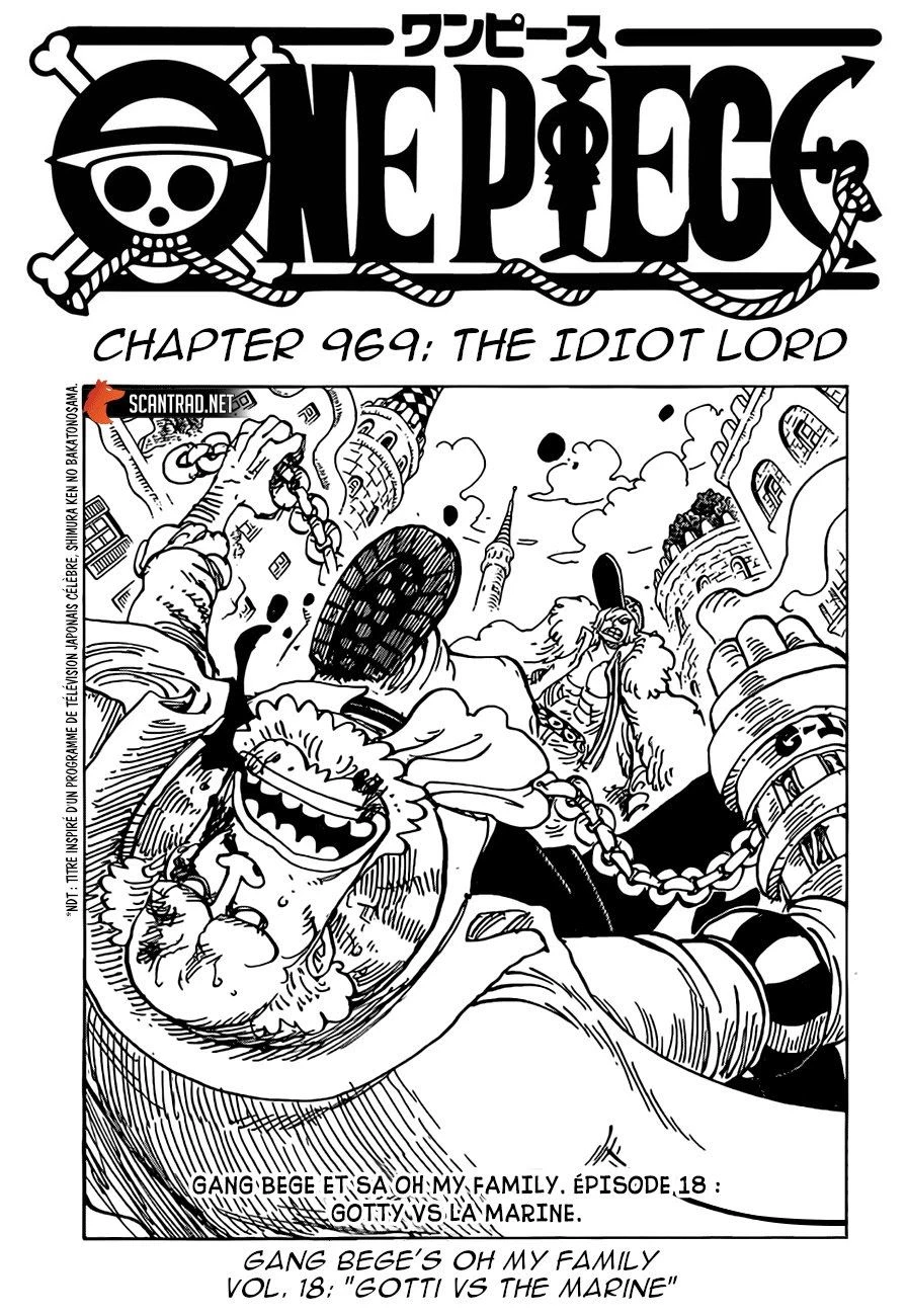 One Piece Chapter 969 - 1