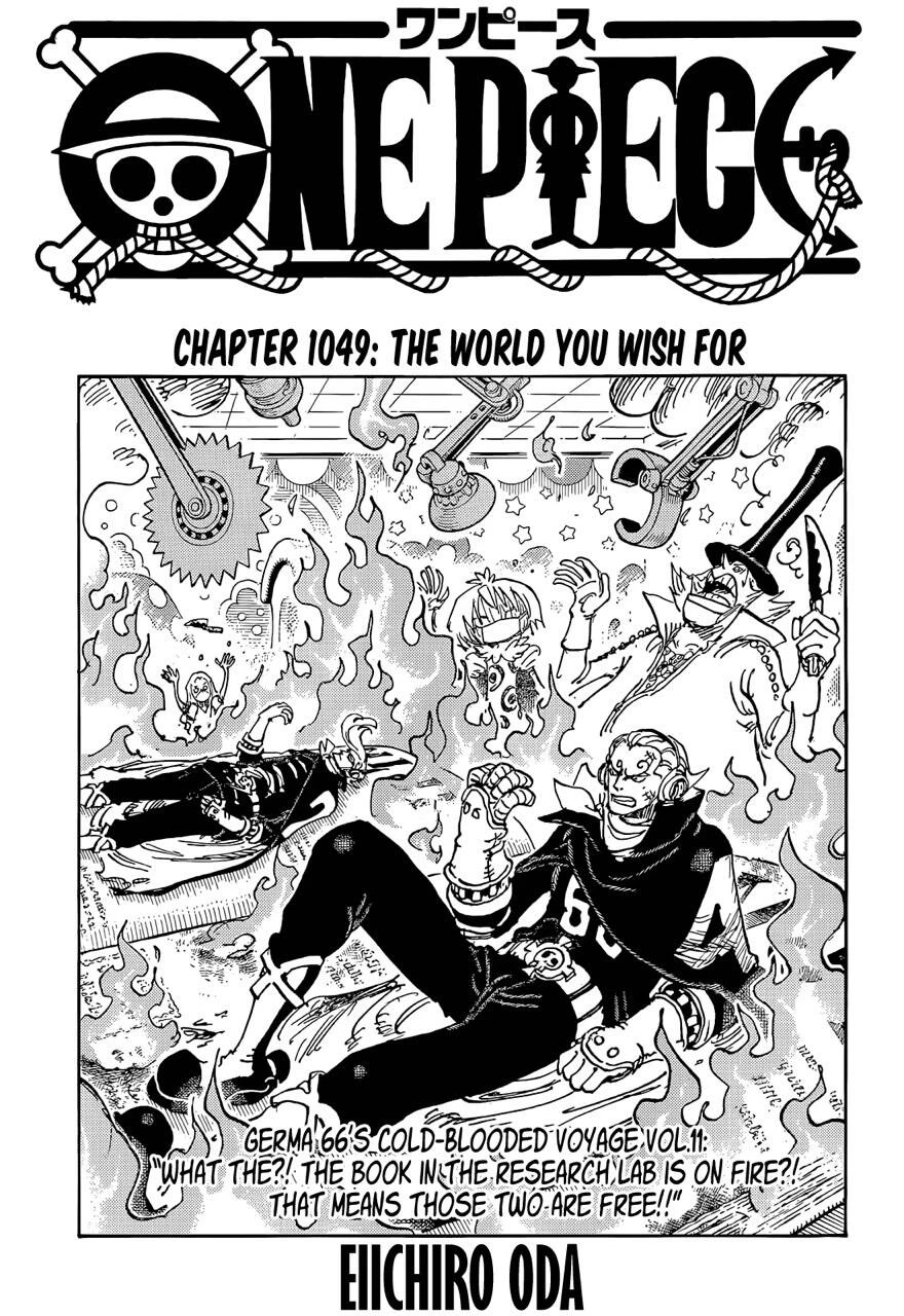 One Piece Chapter 1049 - 1
