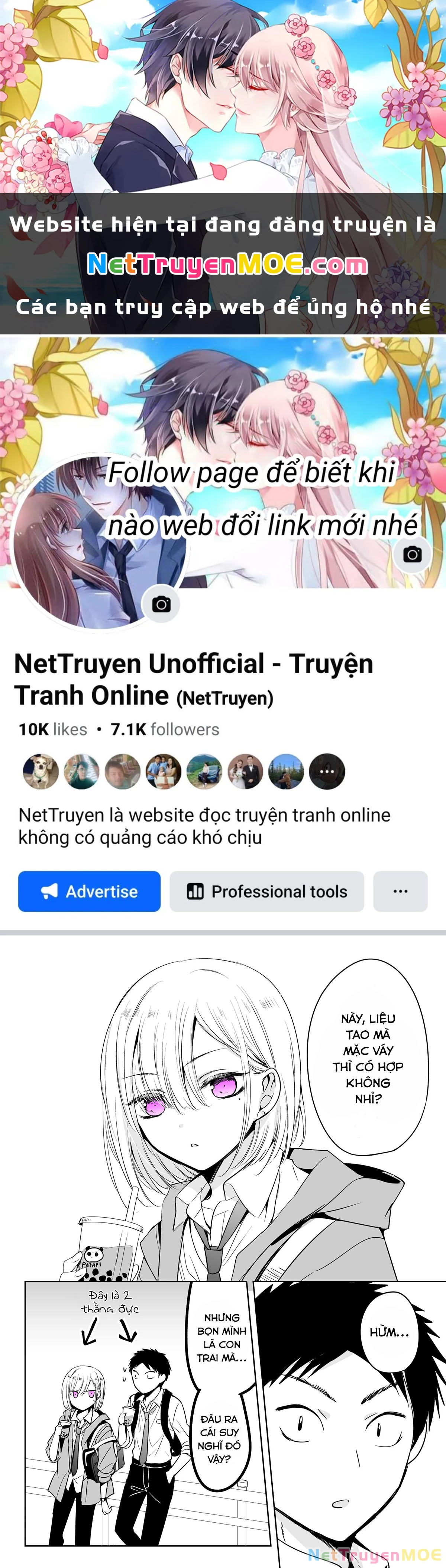 Khoảng Khắc Bạn Tôi (♂) Nói Rằng Cậu Ấy Muốn Thử Mặc Váy Chapter 1 - 1
