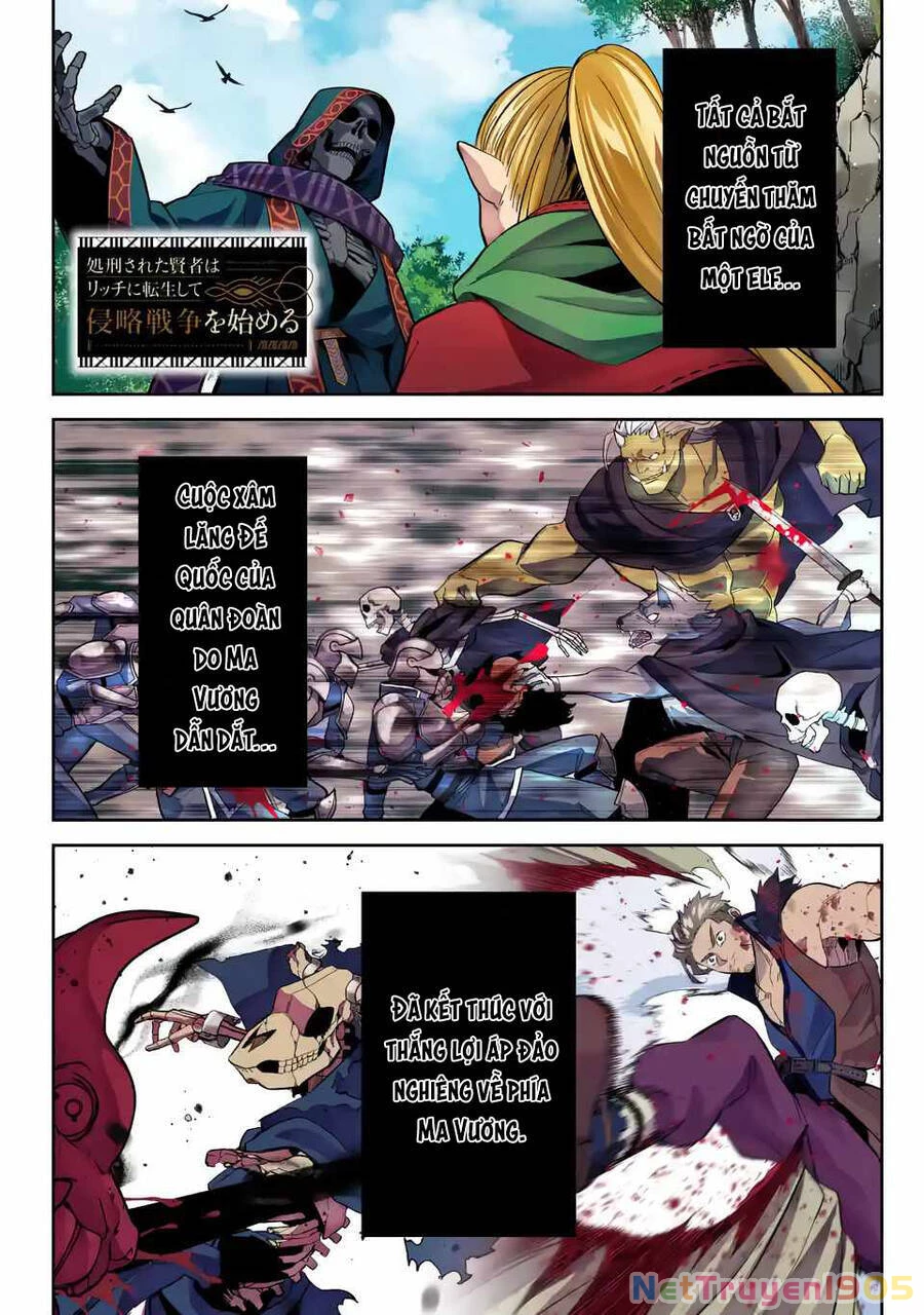 Shokei Sareta Kenja Wa Lich Ni Tensei Shite Shinryaku Sensou Wo Hajimaru Chapter 21 - 2