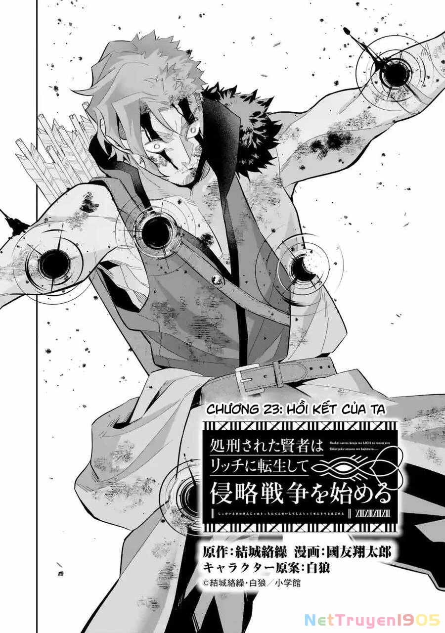 Shokei Sareta Kenja Wa Lich Ni Tensei Shite Shinryaku Sensou Wo Hajimaru Chapter 23 - 3