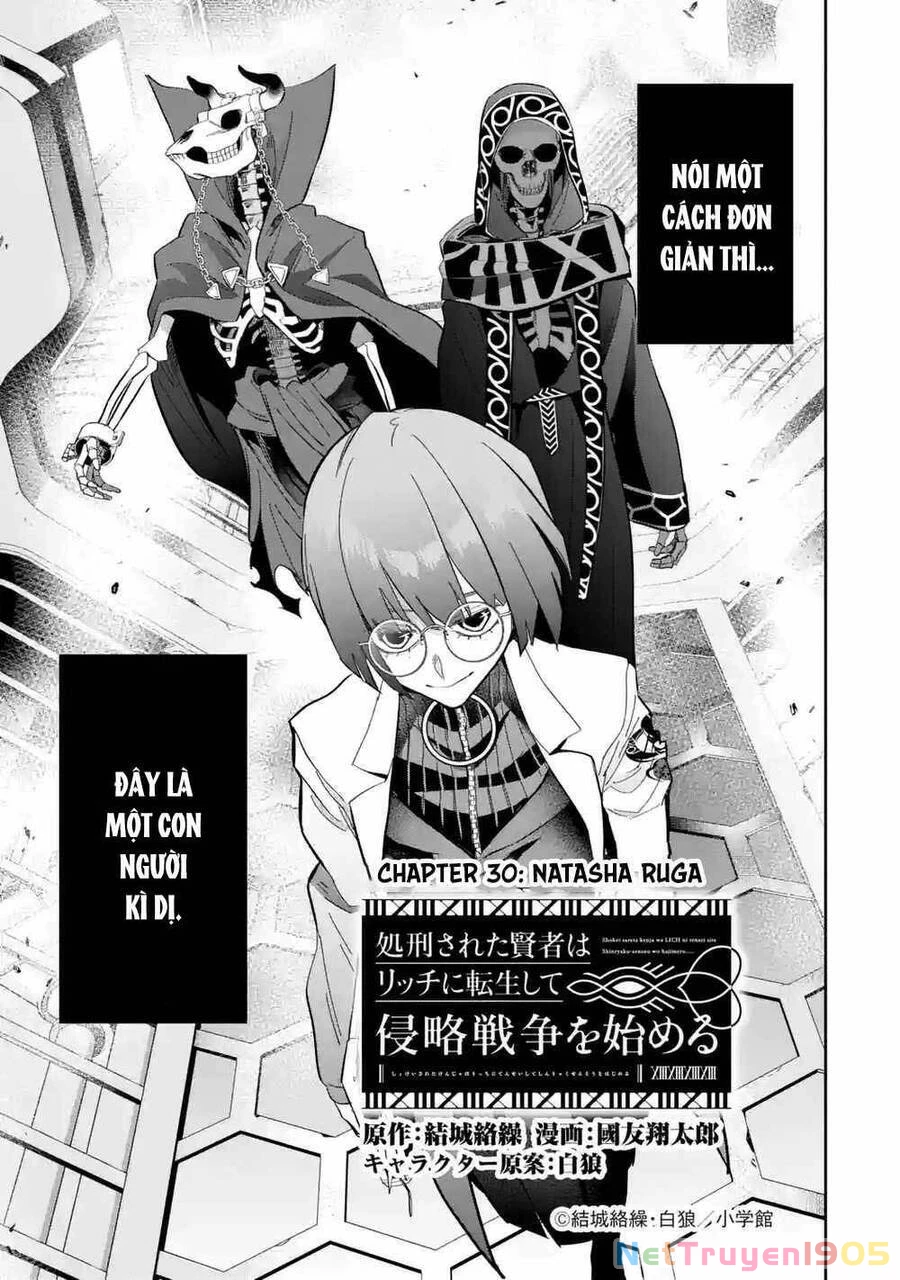Shokei Sareta Kenja Wa Lich Ni Tensei Shite Shinryaku Sensou Wo Hajimaru Chapter 30 - 4