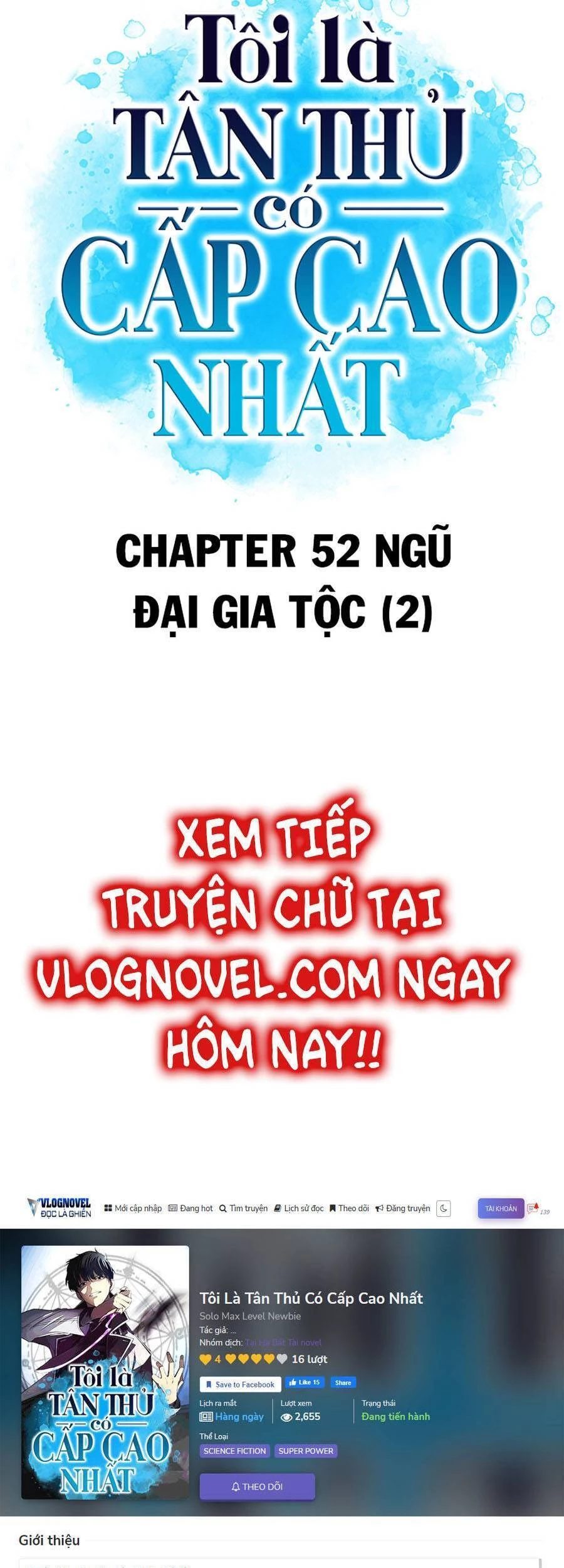 Người Chơi Mới Cấp Tối Đa Chapter 52 - 29