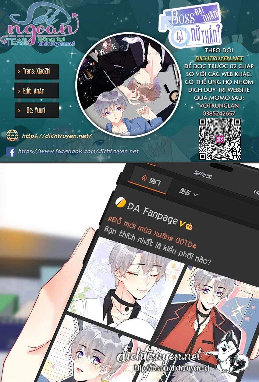 Boss Đại Nhân Là Nữ Thần? Chapter 52 - 1