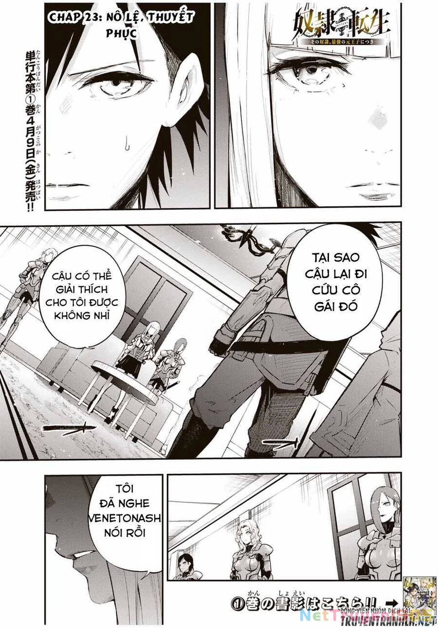 Cựu Hoàng Tử Mạnh Nhất Tái Sinh Thành Nô Lệ Chapter 23 - 3