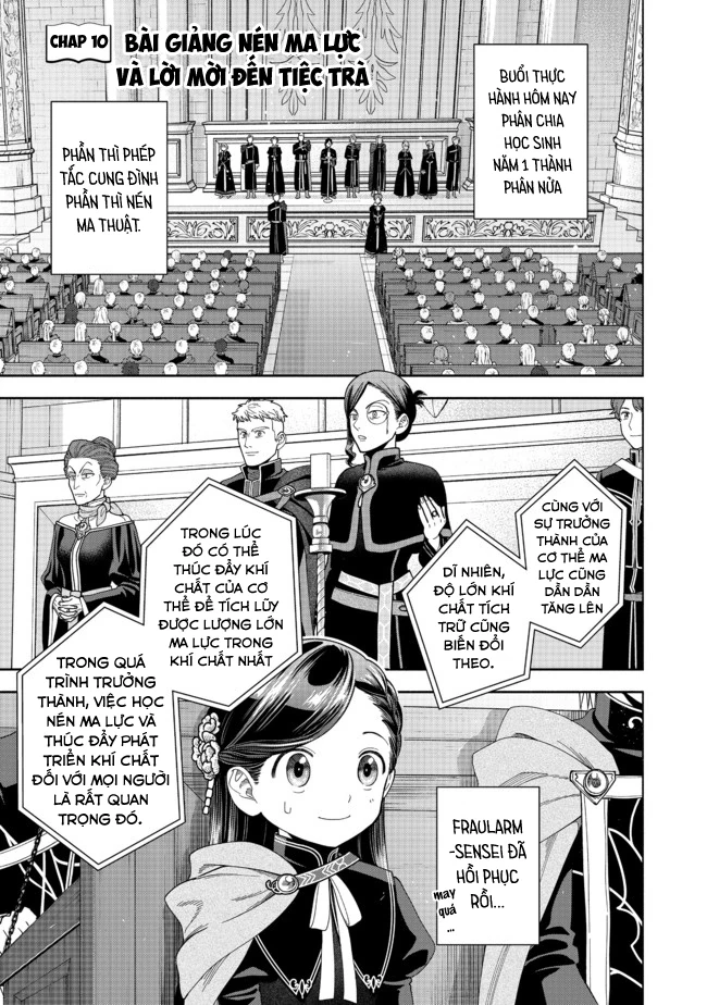 Honzuki no Gekokujou: Dai 4-bu Kizoku-in no toshokan o sukutai! Chapter 10 - 1