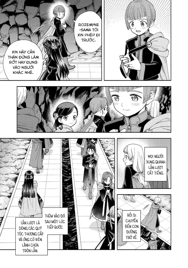 Honzuki no Gekokujou: Dai 4-bu Kizoku-in no toshokan o sukutai! Chapter 14 - 15