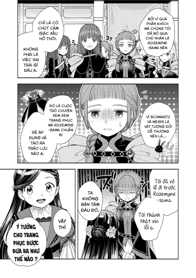 Honzuki no Gekokujou: Dai 4-bu Kizoku-in no toshokan o sukutai! Chapter 15 - 17