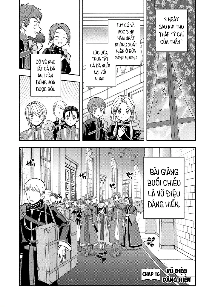 Honzuki no Gekokujou: Dai 4-bu Kizoku-in no toshokan o sukutai! Chapter 16 - 1