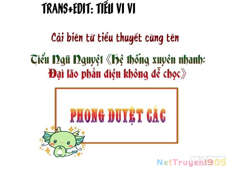 Hệ Thống Xuyên Nhanh: Ác Nam Không Dễ Chọc Chapter 14 - 2