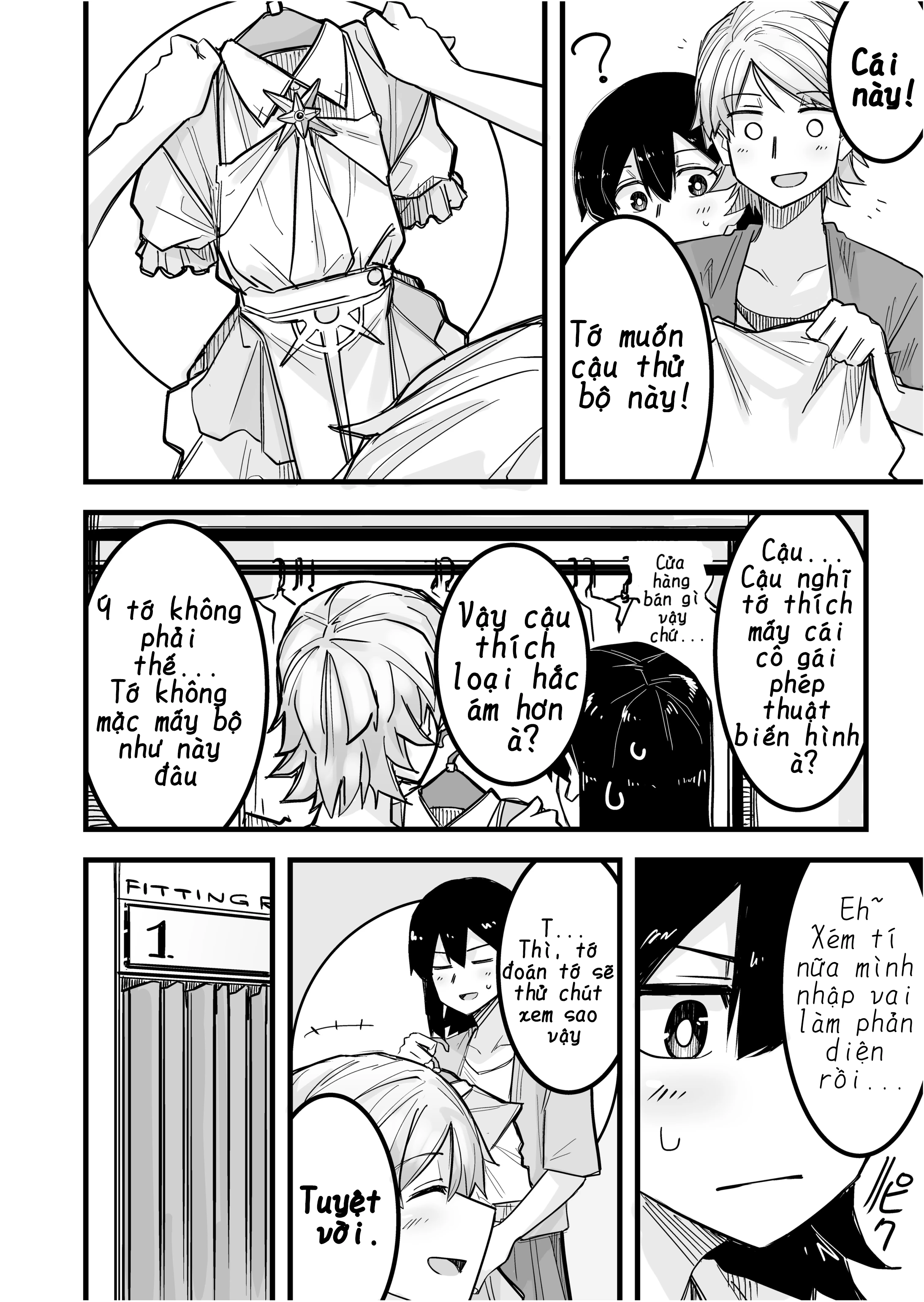 Ikemen Joshi To Josou Danshi Chapter 8 - Trang 2