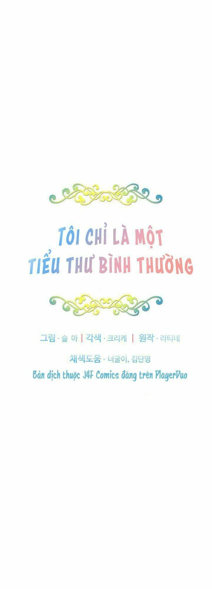Tôi Chỉ Là Một Tiểu Thư Bình Thường Chapter 20 - 3
