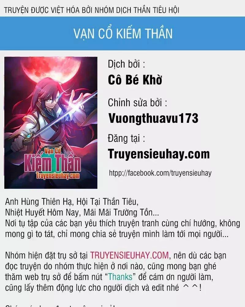 Vạn Cổ Kiếm Thần Chapter 97 - 1