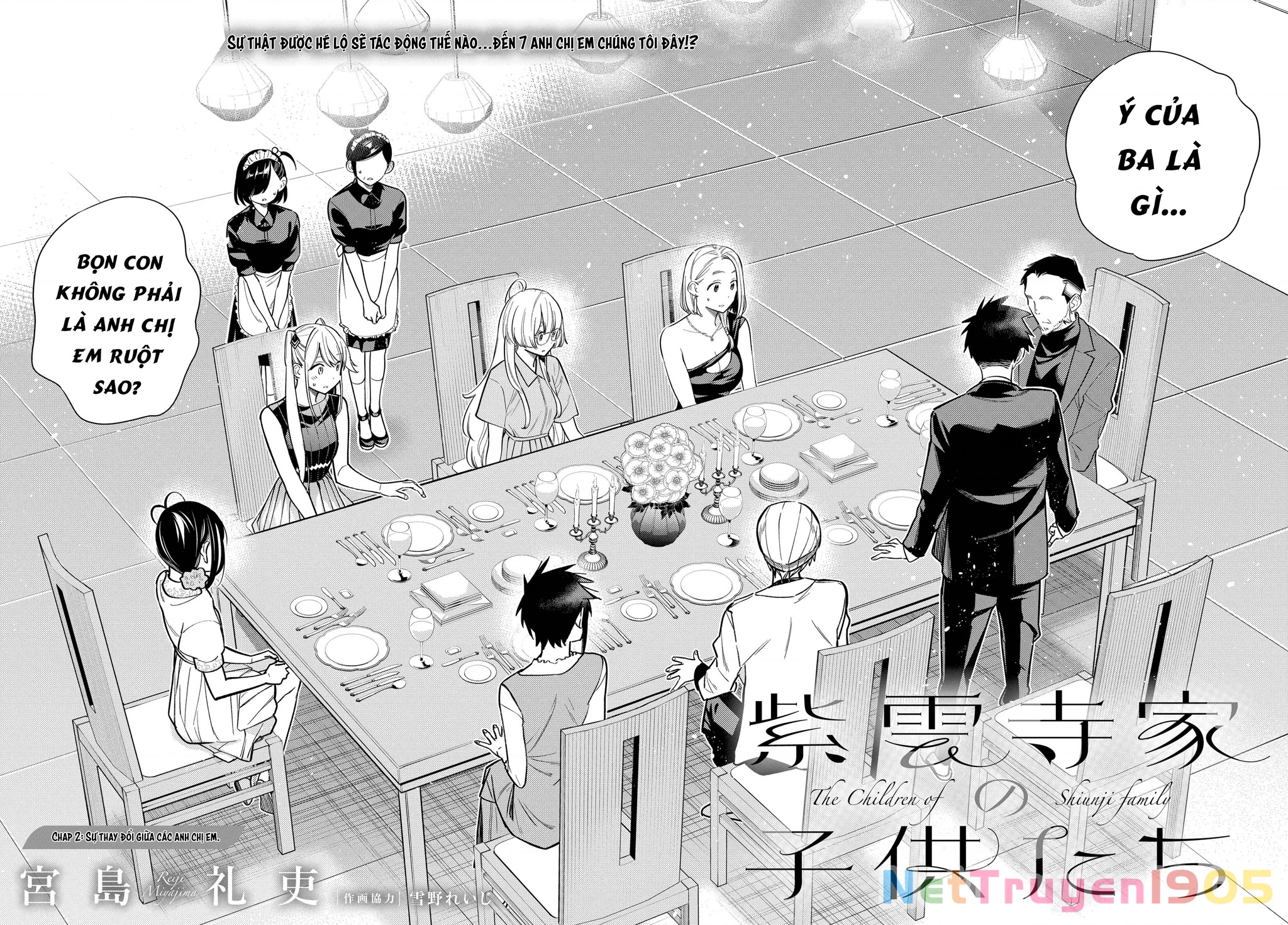 Những Đứa Trẻ Nhà Shiunji Chapter 2 - 3